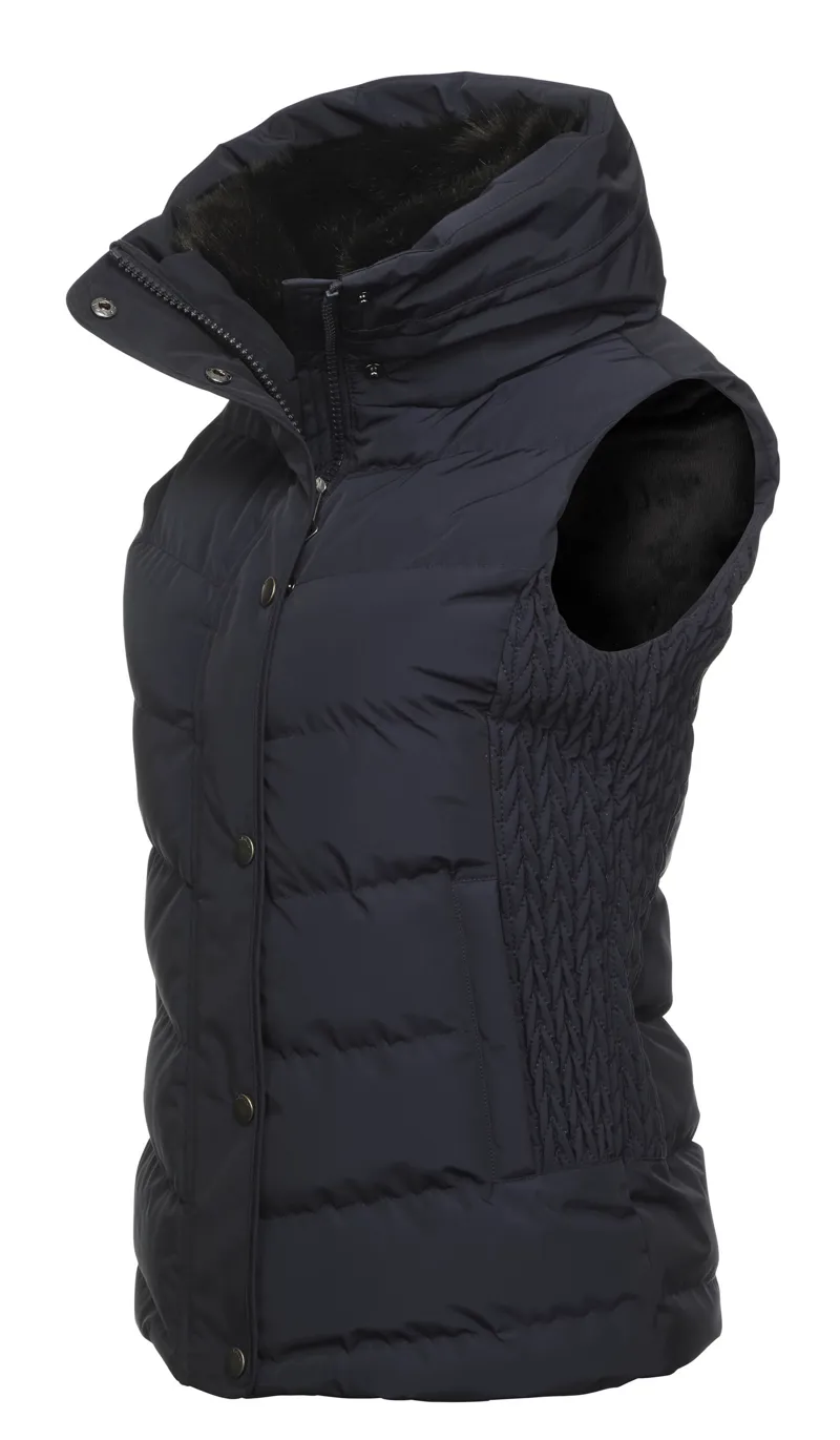 My LeMieux Loire Winter Gilet Womens in Navy-1